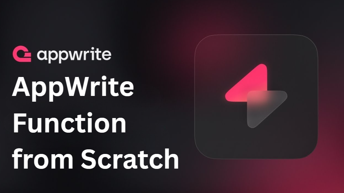 How to create Appwrite function from scratch
